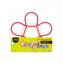 [학토재] 오각 꽃잎 메모지(30매입)_DIY, 꽃잎모양 종이